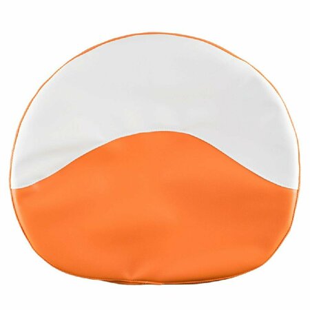 AFTERMARKET 21" Orange & White Seat Cover SEN10-0042